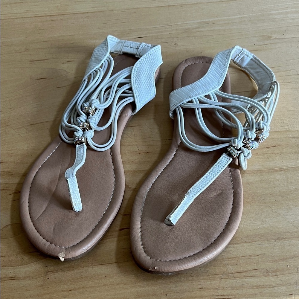 Cato Elegant White Sandals